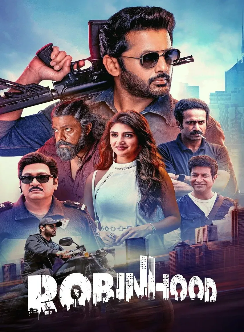Robinhood (2025) (Hindi + Telugu) Dual Audio UnCut South Movie HD ESub ( New Full Hindi Dubbed)
