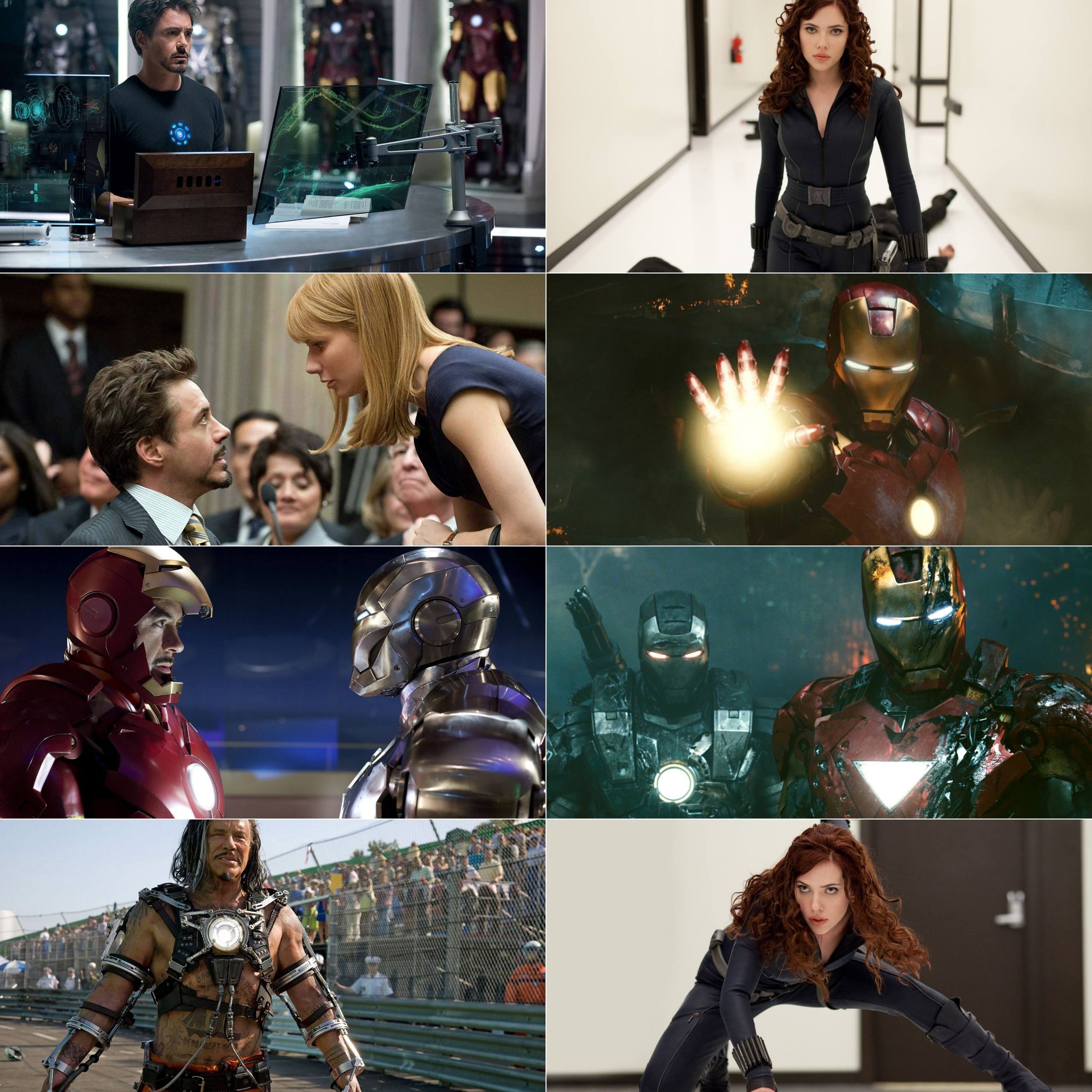 Iron Man 2 (2010) Hollywood Hindi Movie Blu-ray screenshot